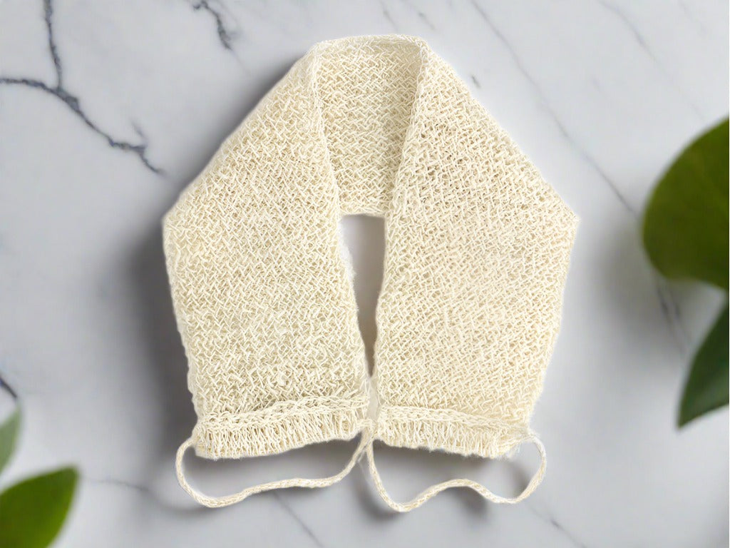 Wild Harvested Agave Fiber Back Scrubber