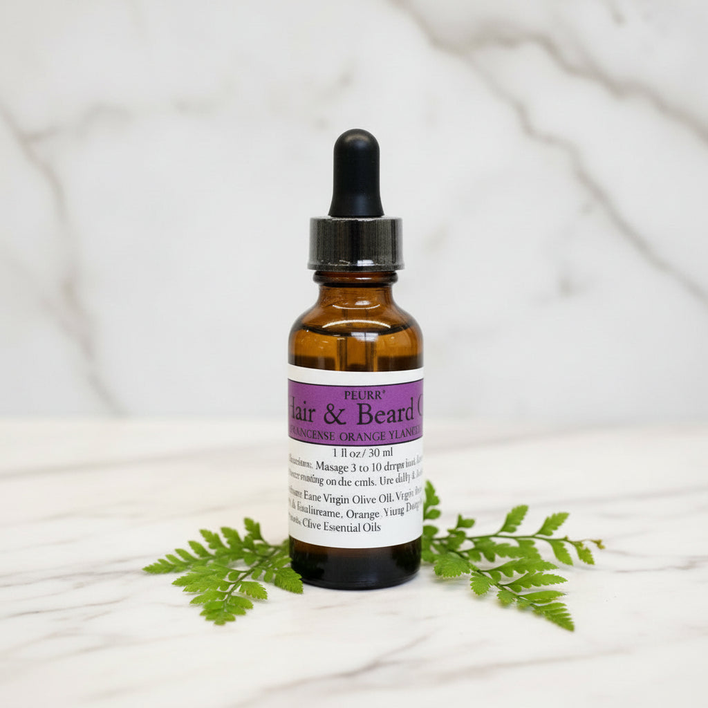 PËURR® Hair & Beard Oil - Purple Label