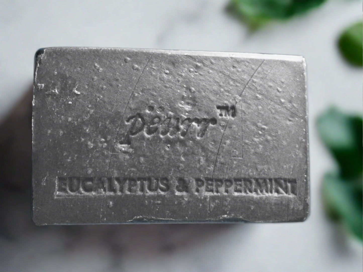 CHARCOAL Eucalyptus & Peppermint Goat Milk & Olive Oil Soap / SORRY, OUT OF STOCK UNTIL 8/6/24