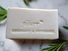 Load image into Gallery viewer, Rosemary &amp; Peppermint Goat&#39;s Milk &amp; Olive Oil Soap