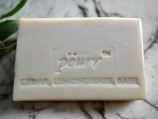 Cedarwood, Lemongrass & Basil Goat Milk & Olive Oil Soap