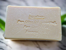 Load image into Gallery viewer, Palmarosa &amp; Patchouli Goat Milk &amp; Olive Oil Soap