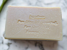 Load image into Gallery viewer, Palmarosa &amp; Lavender Goat Milk &amp; Olive Oil Soap / SORRY, OUT OF STOCK UNTIL 5/19/24