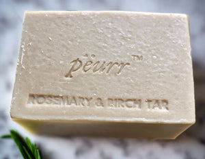 Rosemary & Birch Tar Goat's Milk & Olive Oil Soap